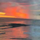 Glitched Santa Cruz Sunset